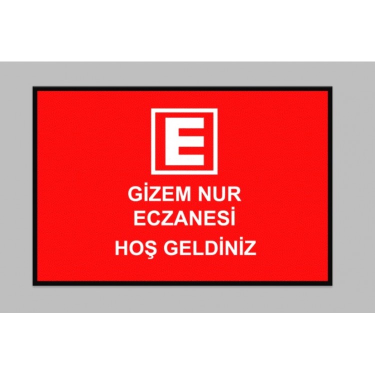 Eczane Kapı Önü Paspas PS02