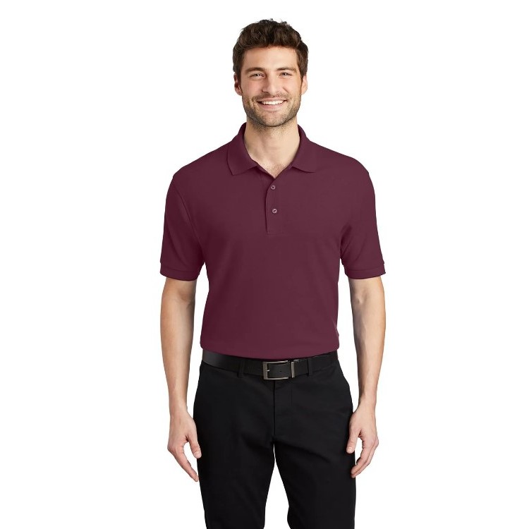 Bordo T-shirt Kol Bantlı