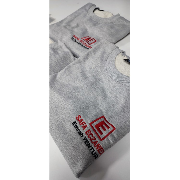 Eczacı Sweatshirt Gri Unisex Eczacı Sweatshirt Gri Unisex