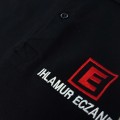 Eczacı T-shirt Siyah Uzun Kol Unisex
