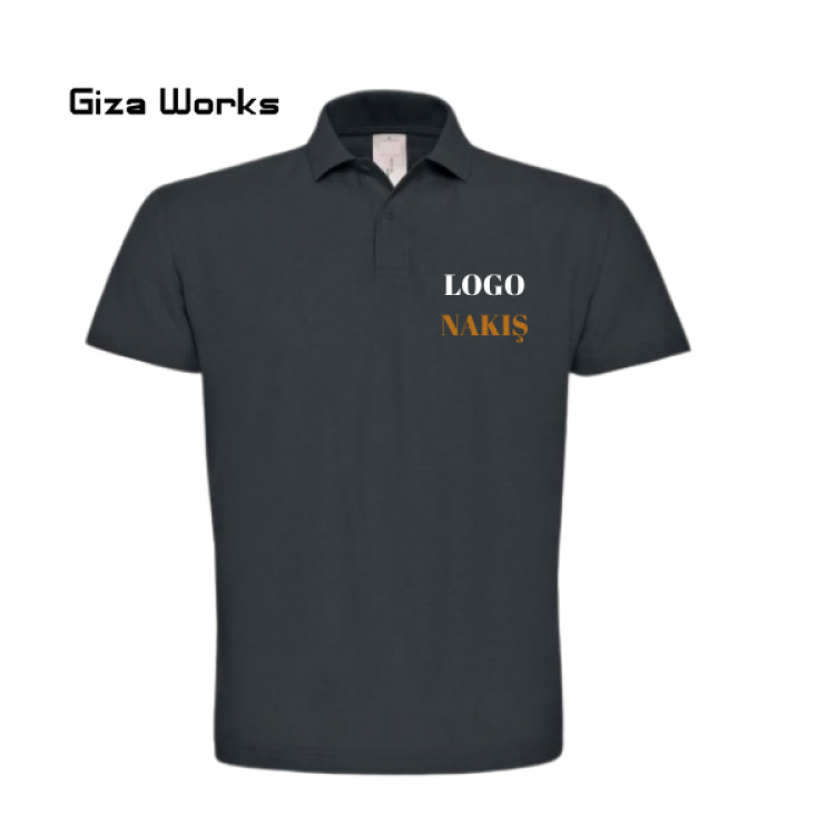 Polo Yaka Tshirt Antrasit Polo Yaka Tshirt Antrasit