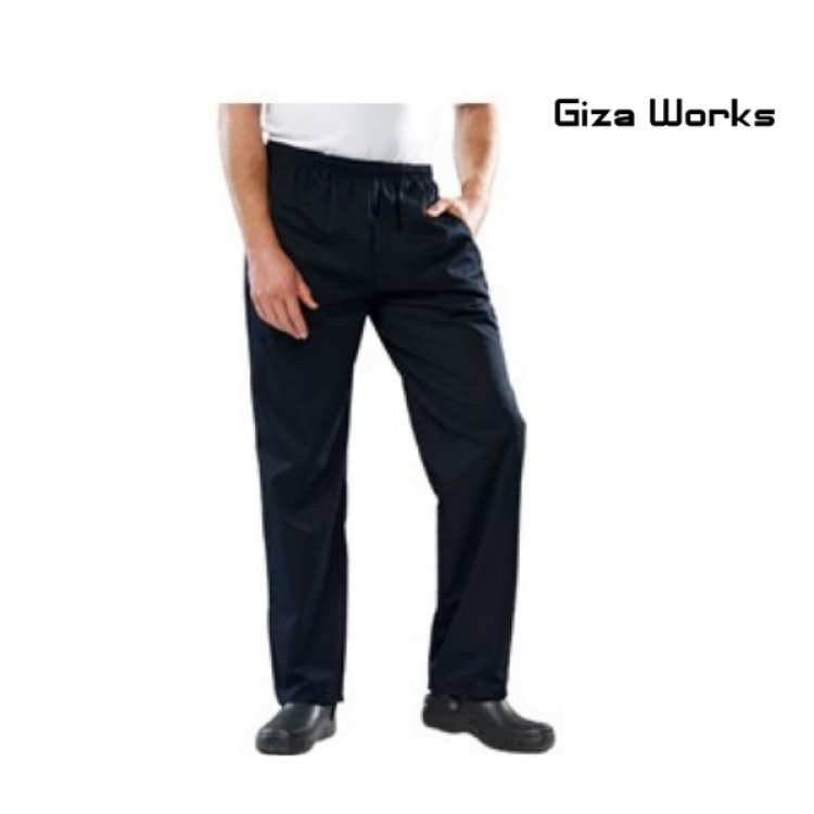 Aşçı Pantolon Siyah Unisex Aşçı Pantolon Siyah Unisex