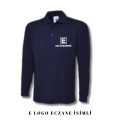 Eczacı T-shirt Lacivert Uzun Kol Unisex Eczacı T-shirt Lacivert Uzun Kol Unisex