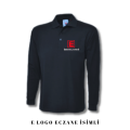 Eczacı T-shirt Siyah Uzun Kol Unisex