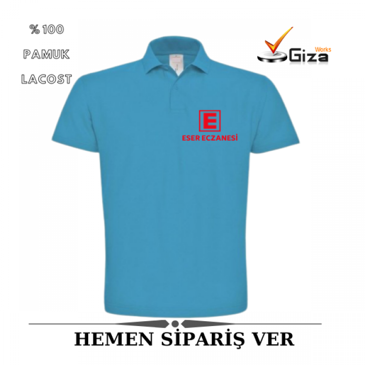 Eczacı T-shirt Turkuaz Unisex