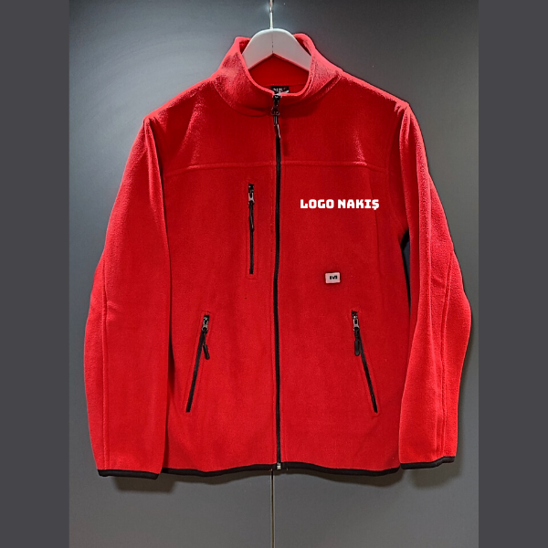Taktik Polar Mont Kırmızı Unisex