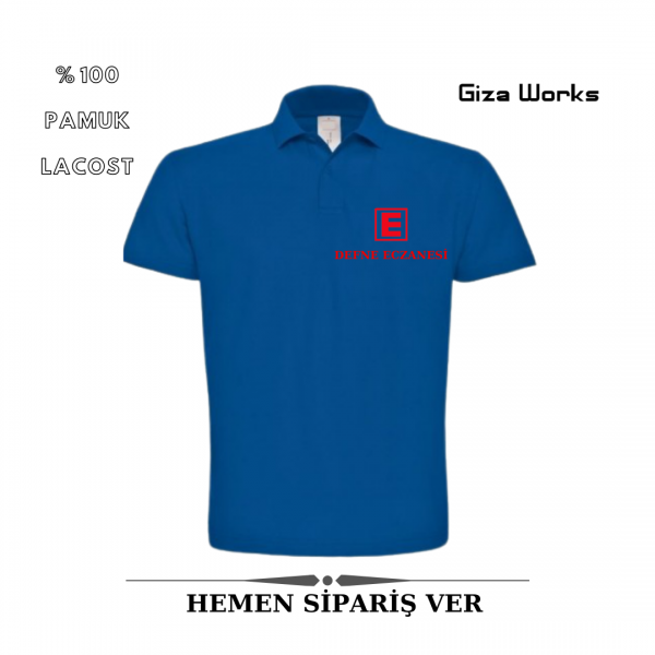 Eczacı T-shirt Saks Mavi Unisex