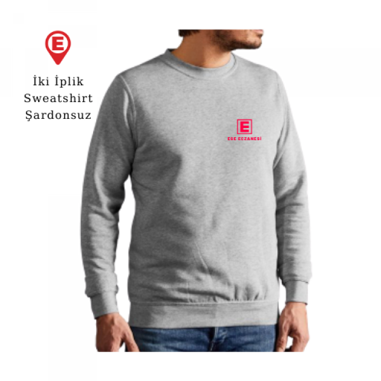 Eczacı Sweatshirt Gri Unisex Eczacı Sweatshirt Gri Unisex