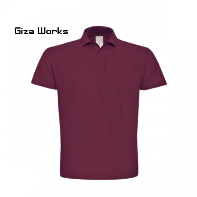 Polo Yaka T-shirt Bordo
