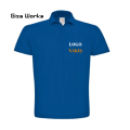 Polo Yaka T-shirt Saks Mavi