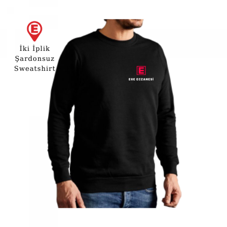 Eczacı Sweatshirt Siyah Unisex Eczacı Sweatshirt Siyah Unisex
