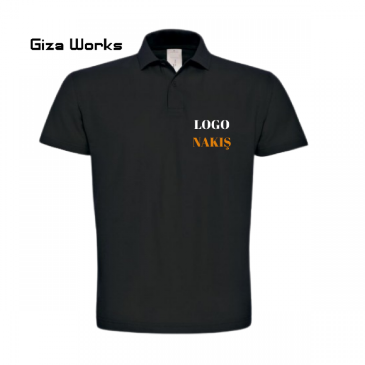 Polo Yaka T-shirt Siyah