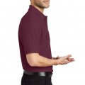 Bordo T-shirt Kol Bantlı