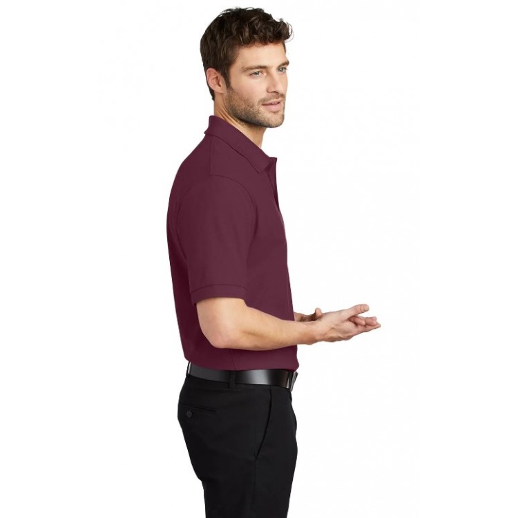 Bordo T-shirt Kol Bantlı