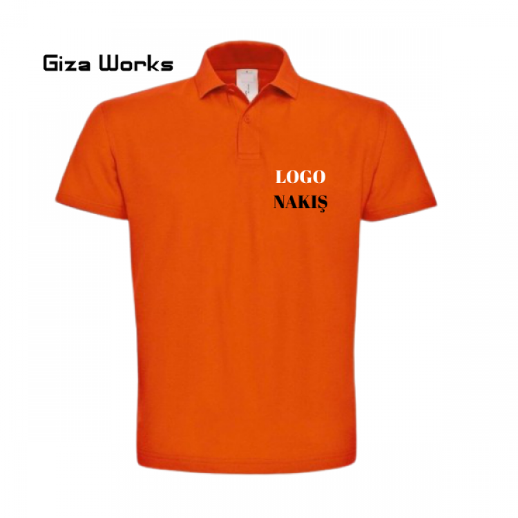 Polo Yaka T-shirt Turuncu