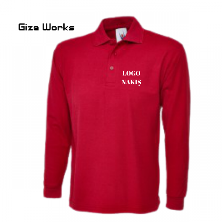 Uzun Kol T-shirt Kırmızı Uzun Kol T-shirt Kırmızı
